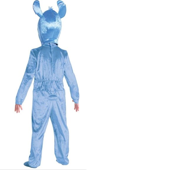 Toddler Lilo & Stitch Halloween Costume 3T/4T Disney Plush Jumpsuit & Headpiece - Picture 2 of 4